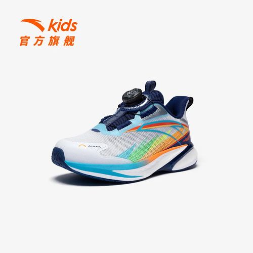 骇浪4安踏儿童运动鞋男小童春季透气防滑耐磨旋钮跑步休闲童鞋-zb主图