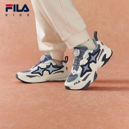 FILA斐乐儿童鞋春季新款北极星跑鞋男大童防撞运动鞋K55B611104F
