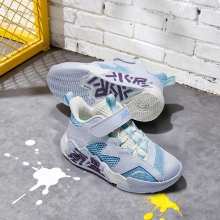 【水泥魔术贴小童款】安踏儿童篮球鞋2026新款舒适防滑耐磨儿童篮球