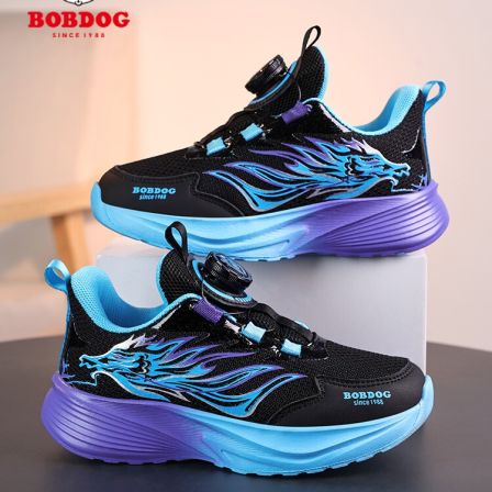 巴布豆童鞋男童鞋子2026春秋季新款轻便透气中大童男孩儿童运动鞋