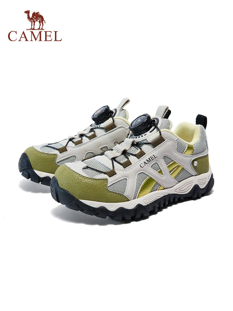 小骆驼儿童徒步鞋2026春夏新款透气轻便户外登山鞋缓震男童运动鞋主图