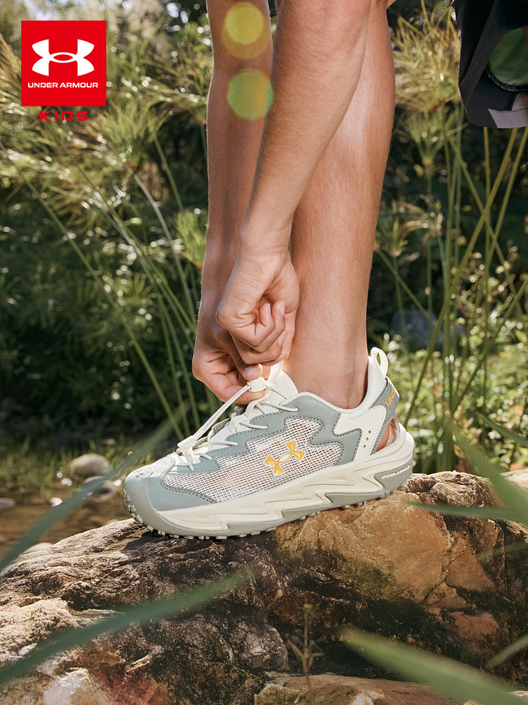 安德玛童鞋男女童休闲鞋夏季新款儿童凉鞋透气户外镂空凉鞋跑鞋主图