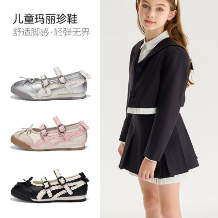 星期六儿童休闲单鞋2026春季新款女童公主风玛丽珍鞋中大童小皮鞋