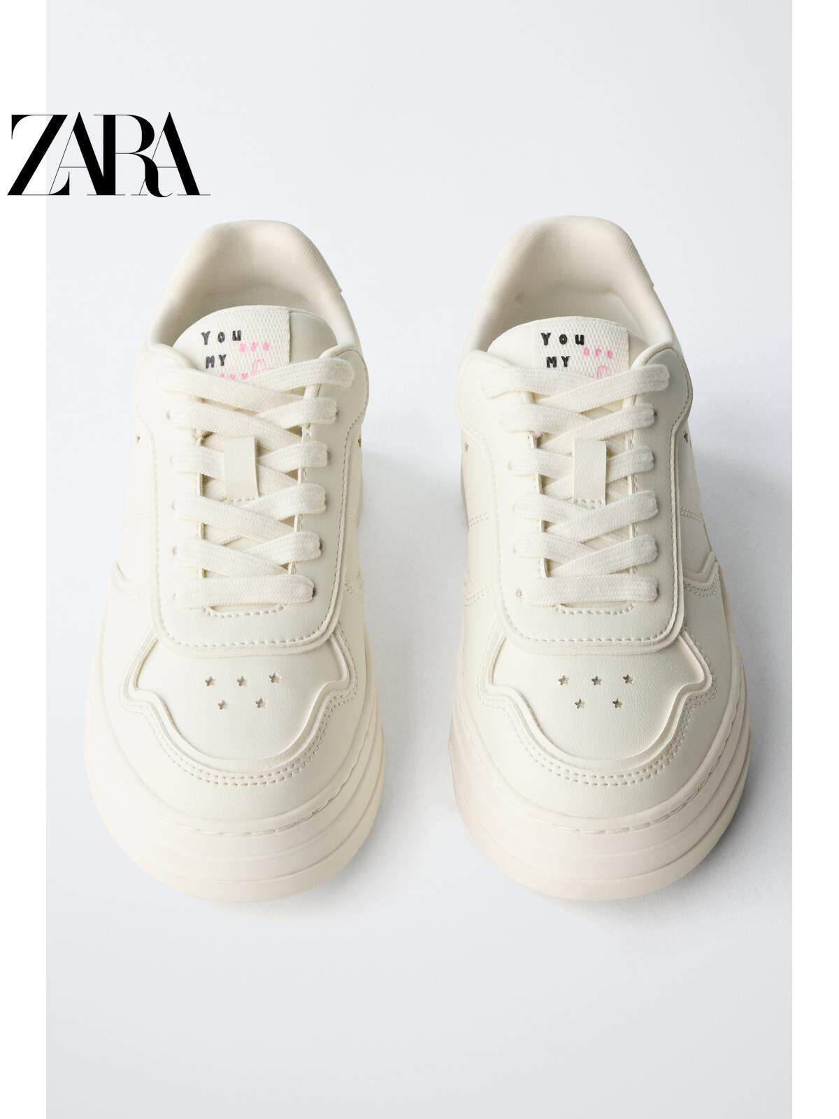 ZARA2026春夏新品 童鞋女童 防水台橡胶底休闲运动鞋 2401730 001主图