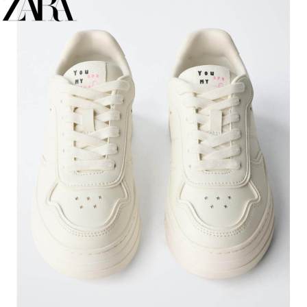 ZARA2026春夏新品 童鞋女童 防水台橡胶底休闲运动鞋 2401730 001