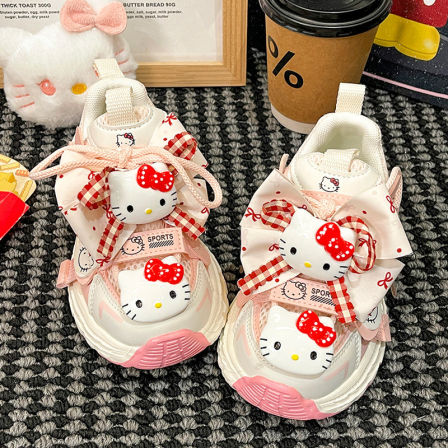 阿童木女童鞋子可爱运动鞋2026新款春季软底儿童小白鞋女孩公主鞋