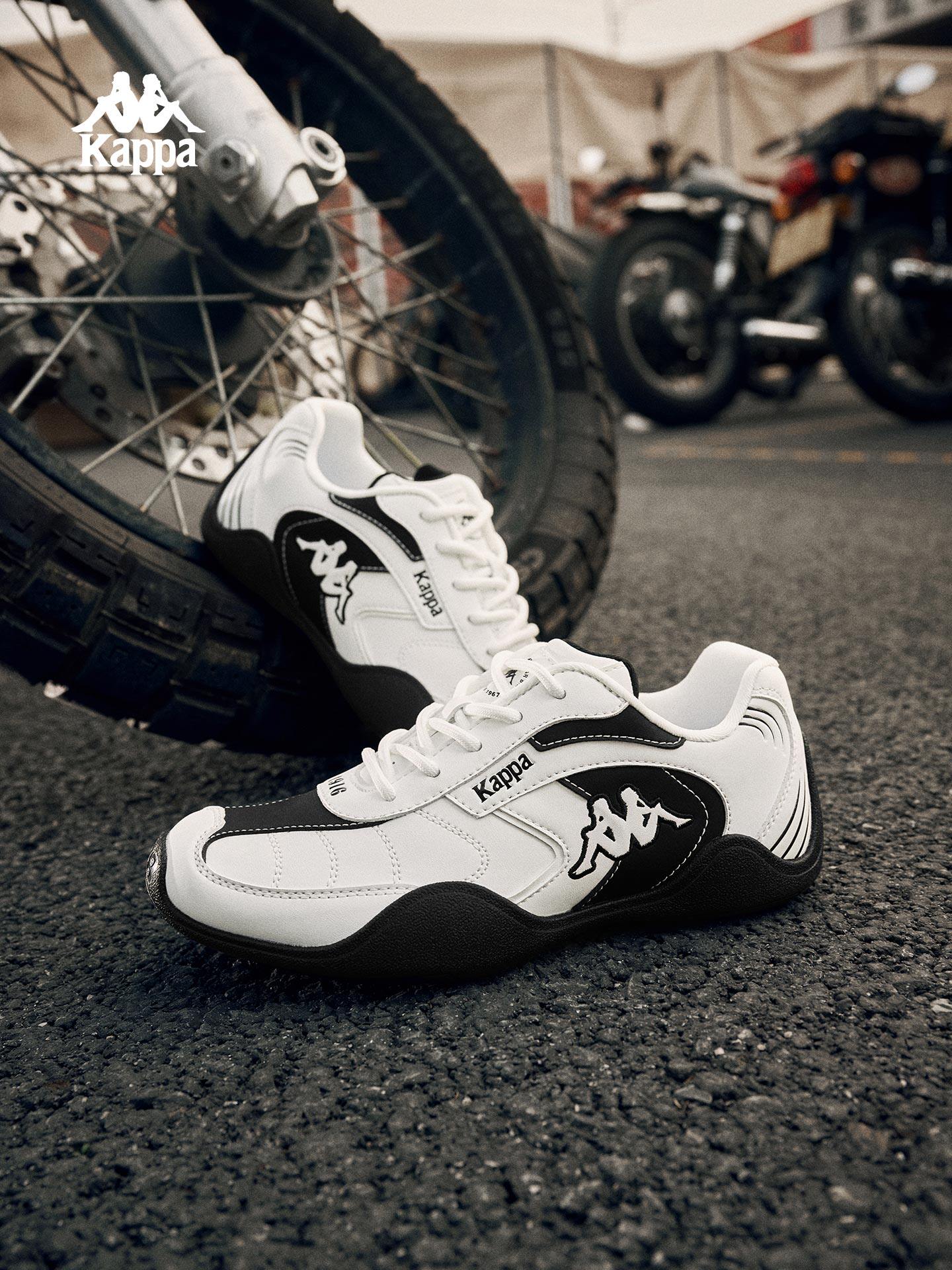 Kappa男鞋复古德训鞋2026春季新款缓震运动鞋百搭潮鞋软底跑鞋子主图