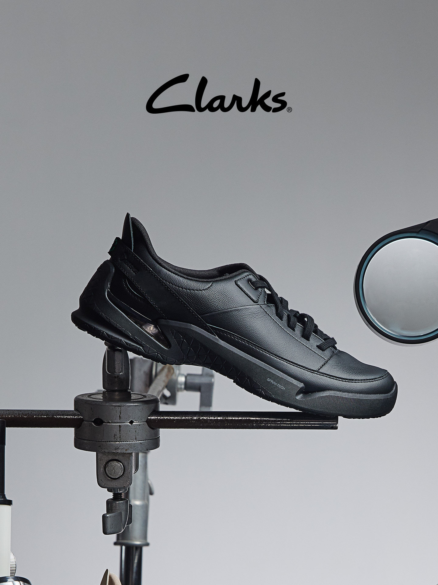 【轻松走BASF】Clarks其乐TriEase轻便舒适缓震一脚蹬运动休闲鞋主图