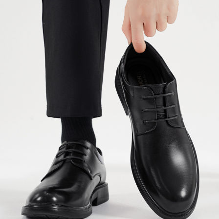 回力官方旗舰店皮鞋男款2026新款正装商务休闲结婚鞋子男士德比鞋