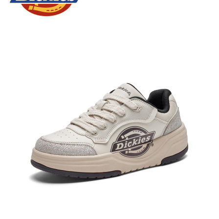 Dickies板鞋男款2026新款春季休闲鞋百搭面包鞋潮鞋增高鞋子男鞋