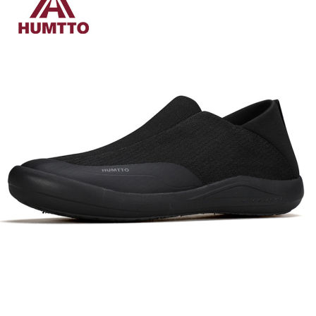 悍途网面休闲鞋男春秋轻便透气软底减震防滑运动鞋一脚蹬懒人鞋男