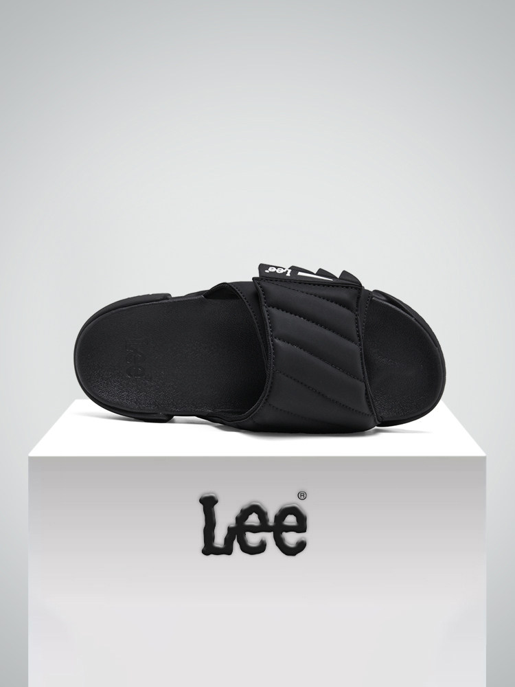Lee官方夏季沙滩凉拖户外防臭男士外穿拖鞋2026新款防滑一字拖男主图