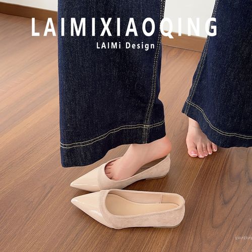 加宽版~女气质爆款2026新款通勤必备平底不累脚大码40-43不显脚大主图