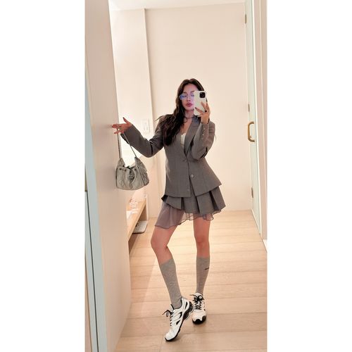 Singularity Me 3B Mbv-55 撞色设计感网面女小众洋气百搭休闲鞋主图