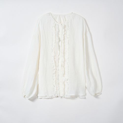 JW/静稳2026新品设计感宽松减龄时尚休闲小众减龄衬衣6660065主图