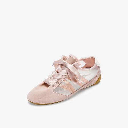 73hours女鞋云上芭蕾2026春季新款圆头纯色平底德训鞋