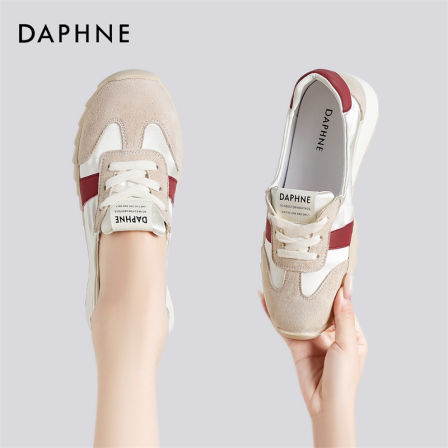 达芙妮芭蕾德训鞋女鞋2025新款时尚平底百搭轻便软底板鞋运动鞋SS