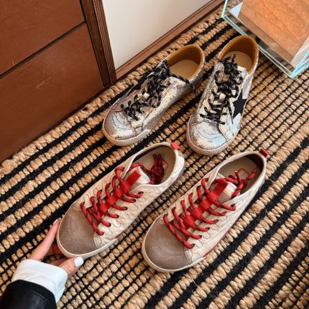 BAO/宝小姐2026春季百搭板鞋洋气平底复古休闲风软底韩版舒适板鞋