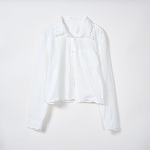 JW/静稳2026新品设计感宽松减龄时尚休闲小众减龄衬衣6660132主图