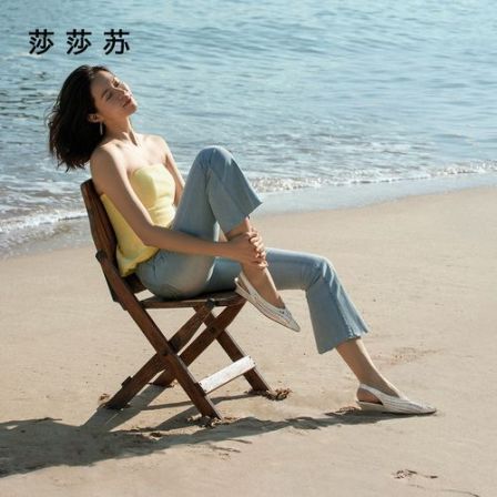 【织夏】莎莎苏2026年新款编织镂空后空法式轻盈罗马凉鞋Z76133A-14