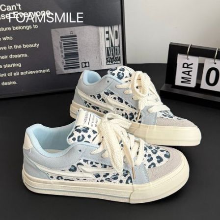 Foamsmile| 新春新品炸街豹纹潮男鞋穿搭痞帅街头版小众原创板鞋