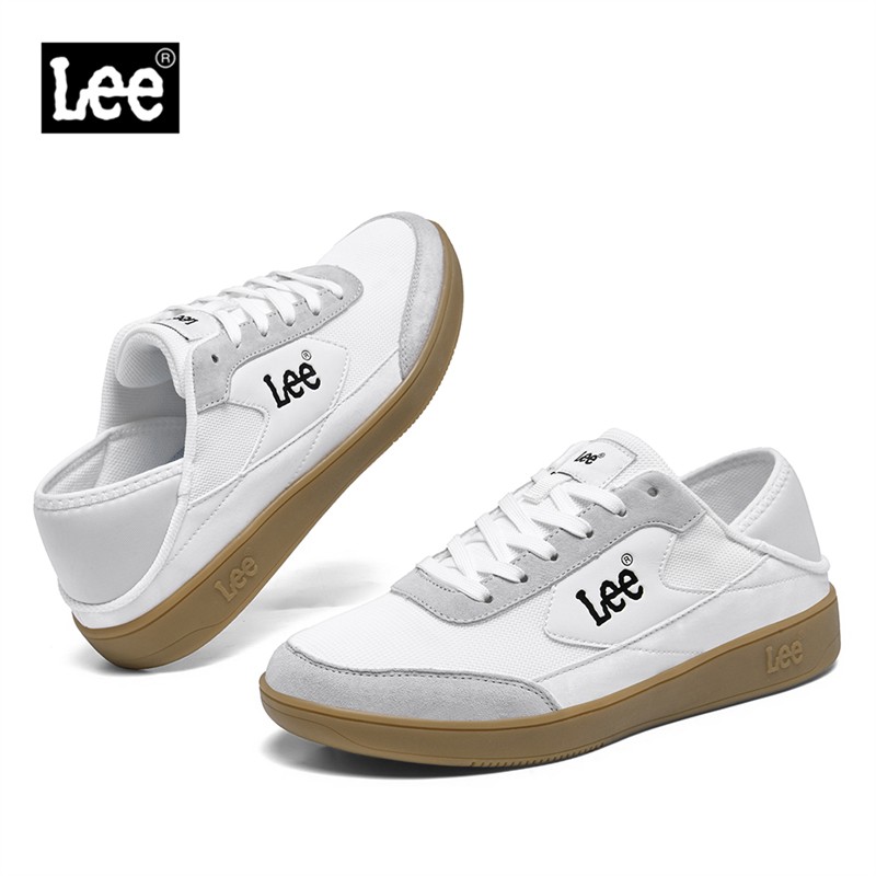 Lee男鞋2026冬季新款拼色德训鞋复古板鞋休闲鞋百搭鞋子男潮鞋主图