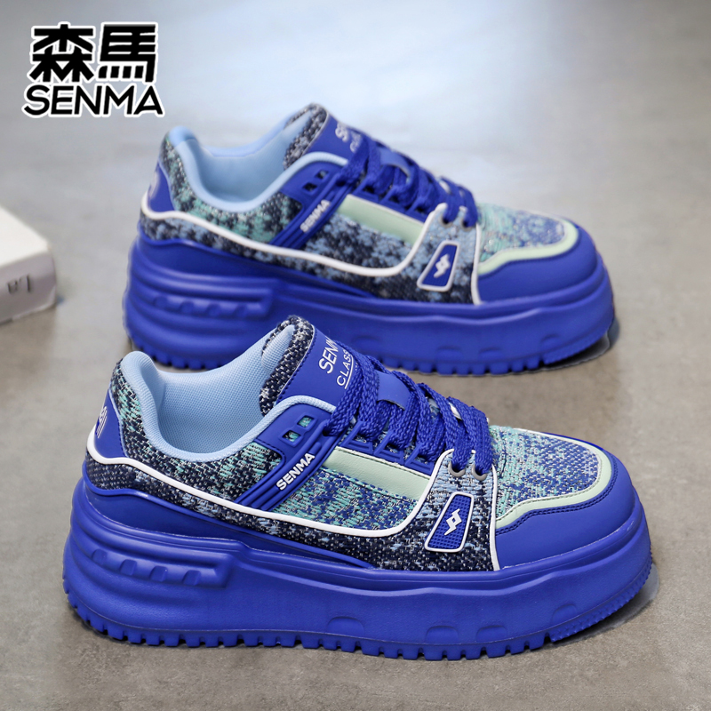 森马男鞋春季百搭时尚运动休闲鞋男士潮流耐磨舒适板鞋增高低帮鞋主图