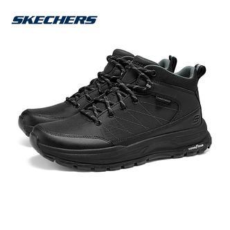 斯凯奇官方男鞋户外健步鞋透气舒适运动休闲鞋高帮鞋204879