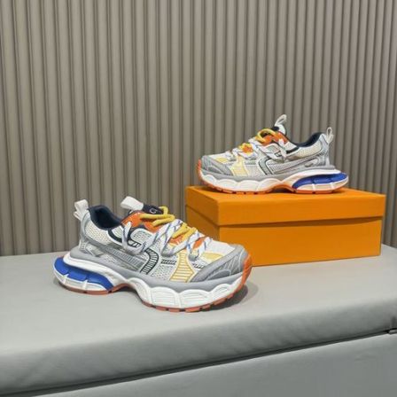 时尚百搭男鞋新款厚底增高低帮透气轻便舒适老爹鞋春季潮鞋