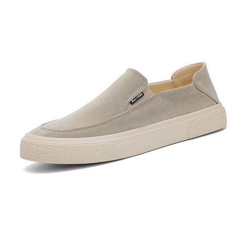 SB26147 男鞋新款春夏季布鞋透气百搭低帮一脚蹬懒人休闲潮流板鞋主图