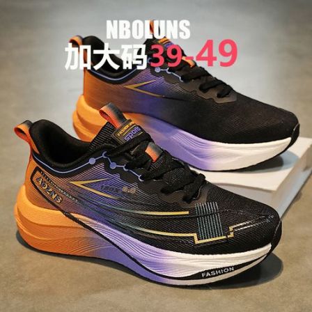 49大码春夏跑步鞋男48轻便减震宽胖运动男鞋47网面透气46学生体考