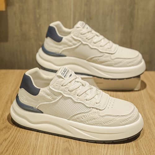 网面男鞋透气2026新款阿甘鞋男软底运动休闲鞋子潮鞋小白鞋MD2602主图