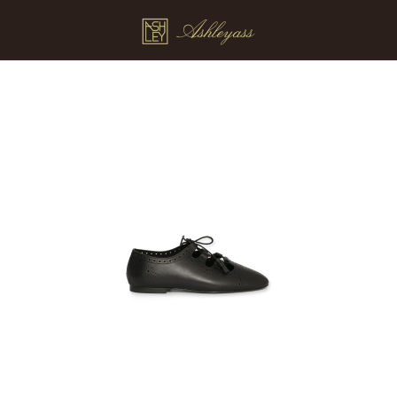  【ASHLEYASS】进口小羊皮舒适柔软百搭系带平底牛津鞋LSP520189W