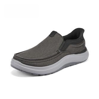 斯凯奇男鞋潮流百搭舒适轻便运动鞋时尚系带休闲板鞋205604主图