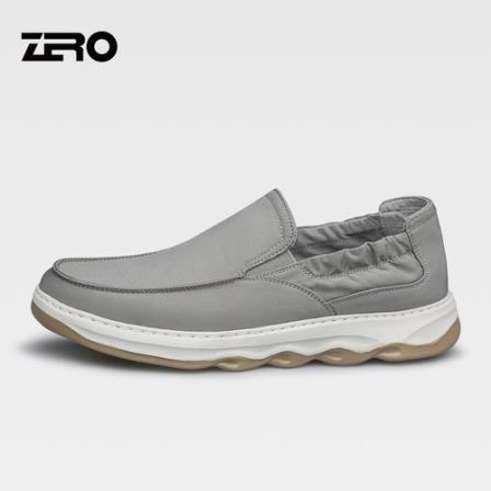 ZRO零度春季一脚蹬低帮时尚休闲鞋男士透气时尚百搭套脚布鞋61202