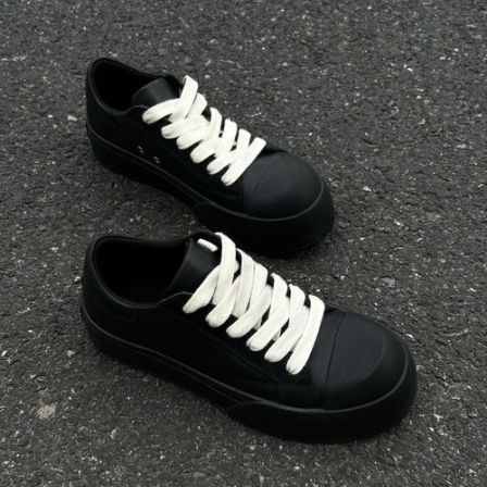 男款擦色做旧休闲板鞋脏脏小白鞋英伦德比鞋休闲皮鞋厚底增高潮鞋