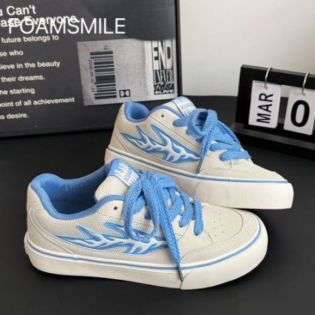 Foamsmile| 2026火焰潮男酷帅街头春日穿搭小众板鞋休闲运动版