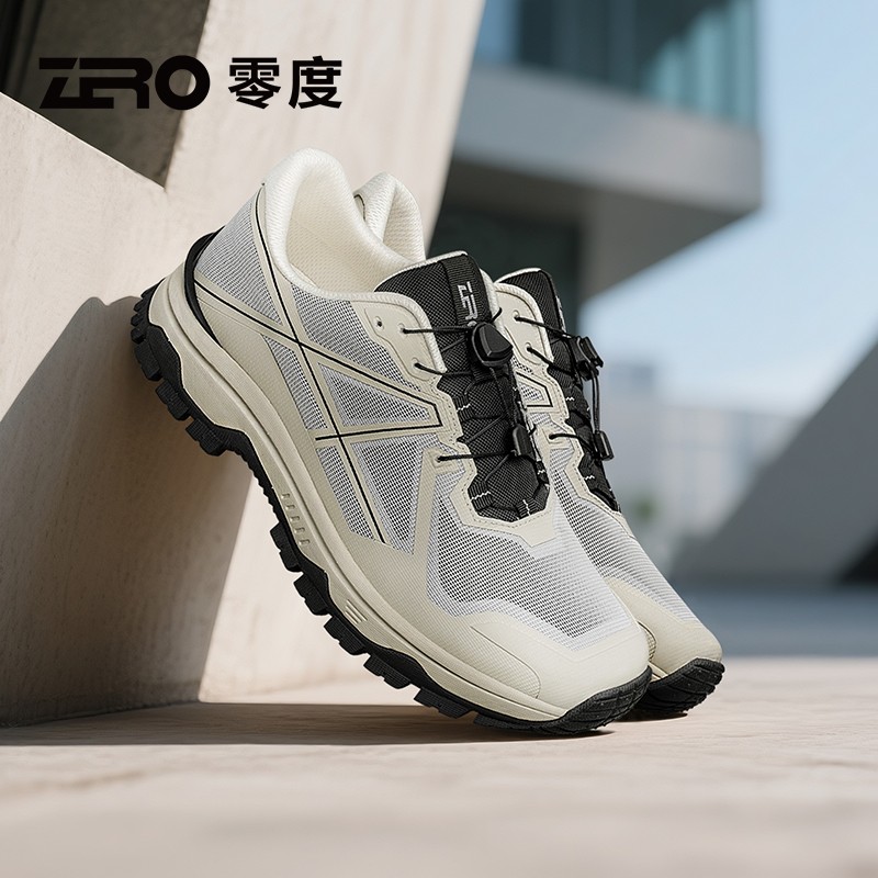 ZRO零度男鞋时尚潮流运动休闲鞋夏季新款透气飞织网面鞋男户外鞋主图