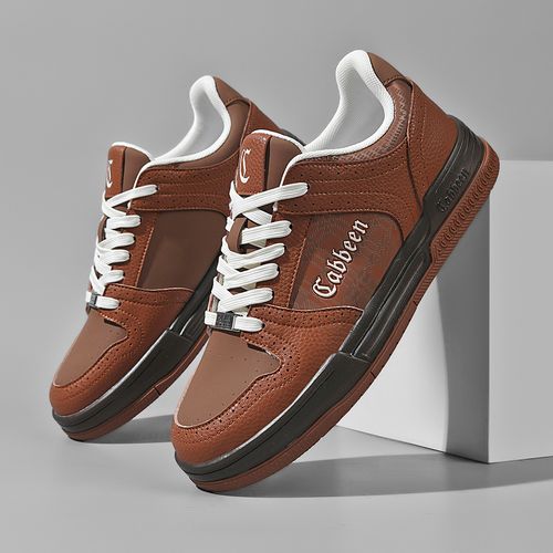 卡宾男鞋2026正品时尚高端透气百搭休闲鞋低帮雅丹风春季潮鞋板鞋主图