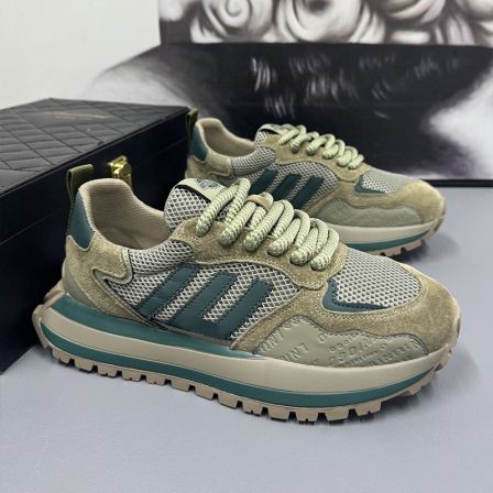 春季新款网鞋45大码运动休闲爆款46透气百搭男鞋47男士开车鞋子48