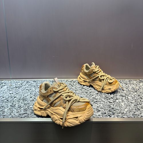 老爹鞋男鞋春季网面透气时尚个性厚底轻便百搭运动休闲低帮潮鞋主图