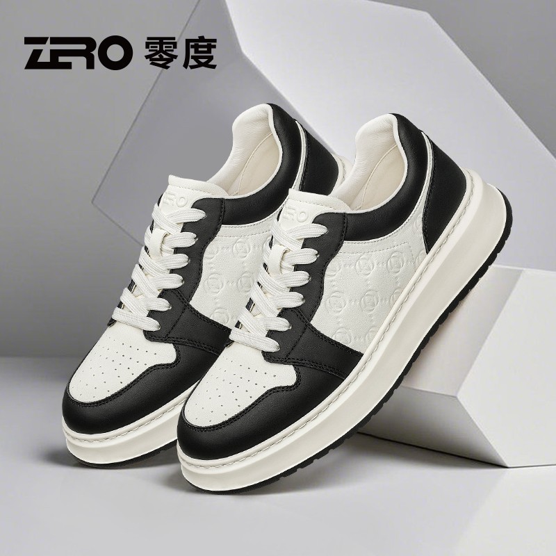 ZRO零度轻奢休闲板鞋夏季新款透气舒适百搭潮鞋缓震增高男鞋主图