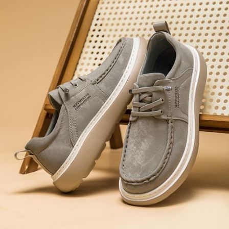 七匹狼春季薄款透气上线车缝线松紧带布鞋休闲轻便防滑英伦潮流