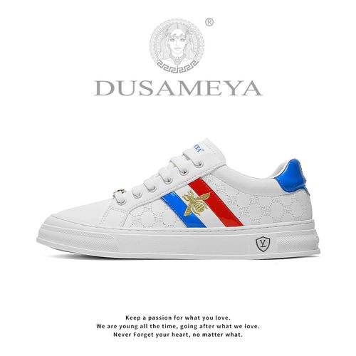 杜莎米娅DUSHAMIYA/轻奢港风透气时尚百搭运动鞋潮牌板鞋D6799主图