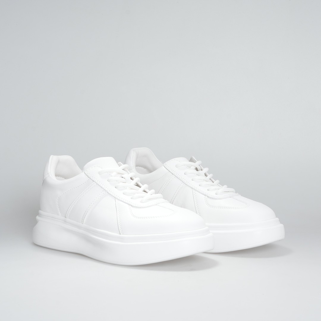 【西娅专属】百搭小白休闲鞋X1035091-C31跟高4cm半码拍大主图