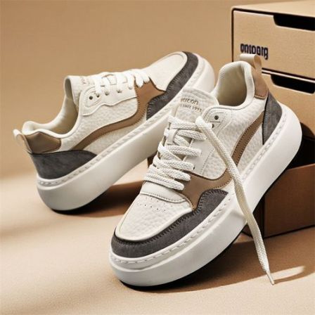 YEARCON/意尔康春季新款百搭时尚休闲鞋厚底男鞋经典板鞋4118