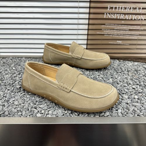 2026春季新款男士老钱风乐福鞋男时尚潮流百搭豆豆鞋高档休闲男鞋主图