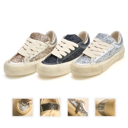 【全明星同款】MATNUT BLING BLING 闪钻亮片 厚底增高 脏脏鞋 板鞋