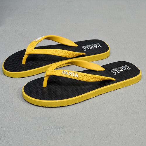 泰国PANIA天然橡胶沙滩人字拖鞋防水滑软底夹脚男女潮夏外穿主图