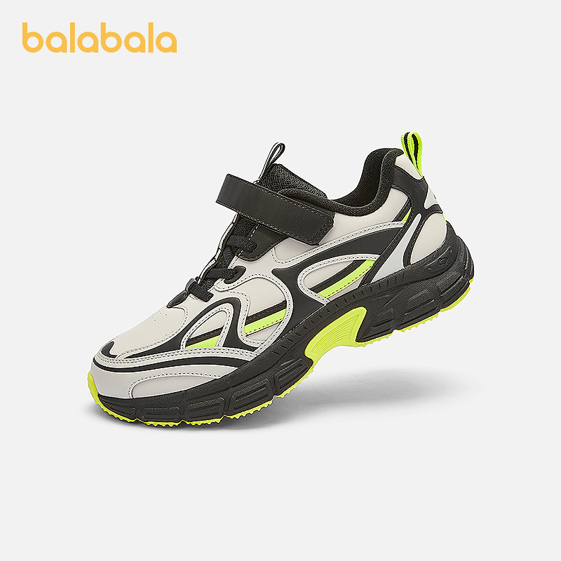 【商场同款】巴拉巴拉童鞋男童运动鞋秋冬新款复古老爹鞋防滑主图